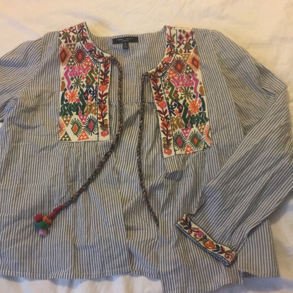 Embroidered Cardigan